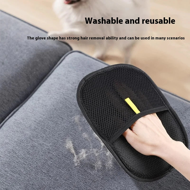 Dual-Sided Pet Grooming Glove – For Dogs, Cats & Rabbits