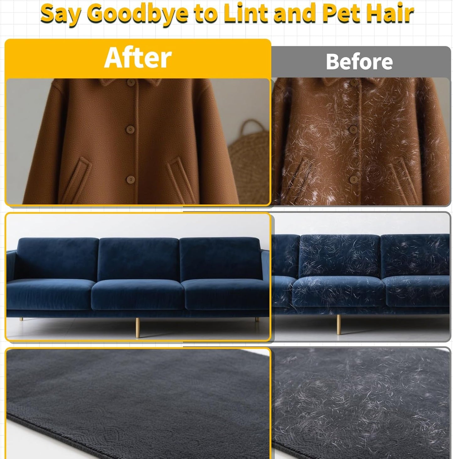 Pet Hair Cleanup Glove™