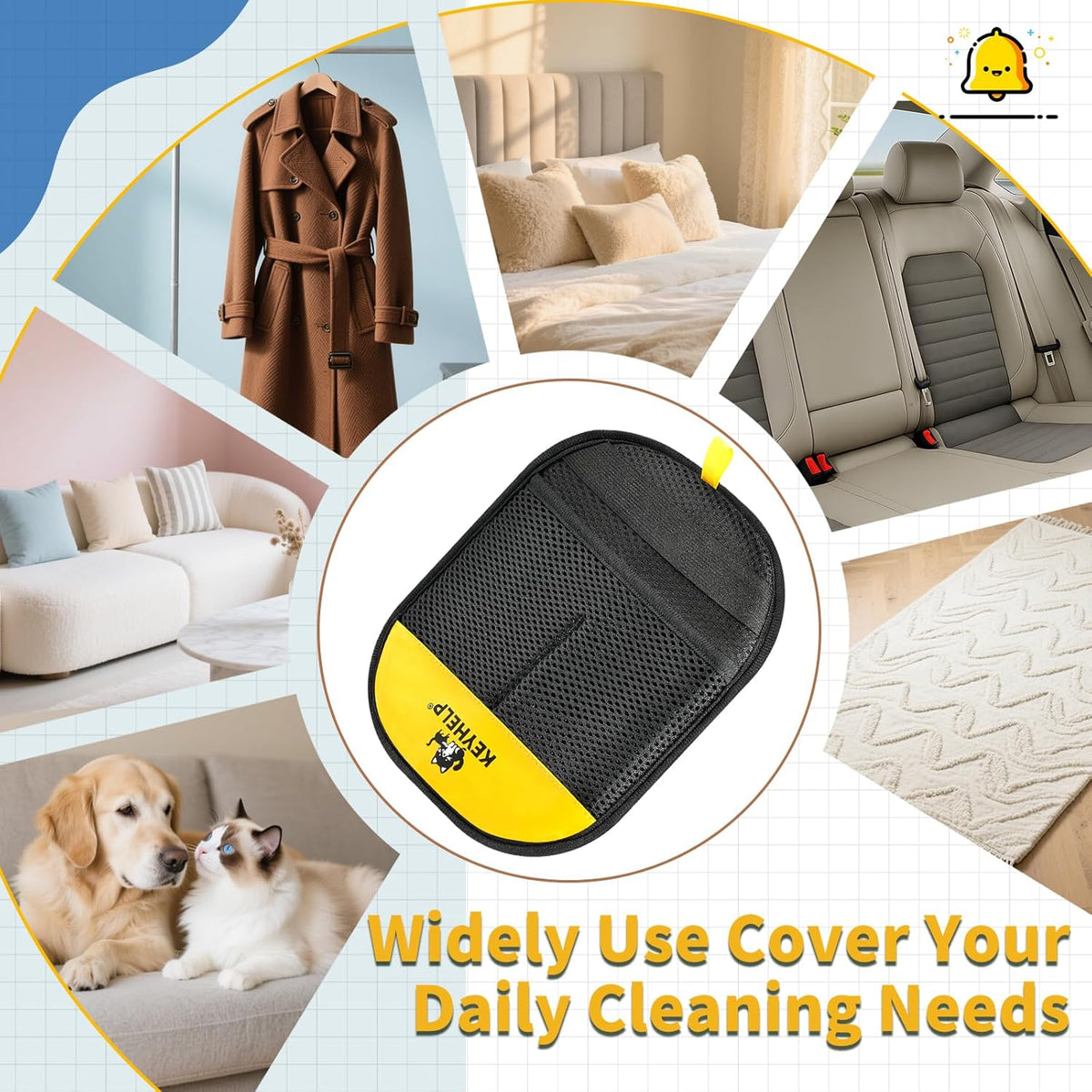 Pet Hair Cleanup Glove™